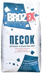 Песок фракционный BROZEX 5 кг