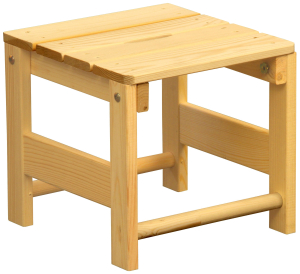 Табурет Интерлинк Смурфен деревянный коричневый 