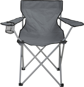 Кресло складное Palmelo светло-серое 80x79x47 см