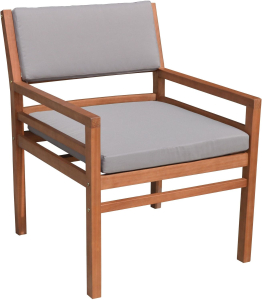 Кресло Winesburg эвкалипт серое