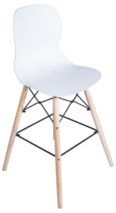 Стул барный Wood legs дерево, металл 58х106 см