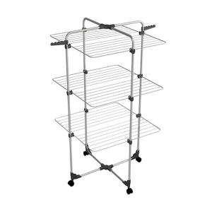 Сушилка для белья gimi напольная Modular 3 серебристая