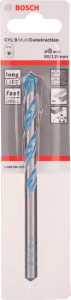 Сверло универсальное BOSCH CYL-9 8 мм 80 мм