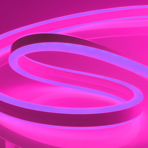 Гибкий неон Apeyron Electrics SMD 2835 IP65 220В 6Вт розовый 1 м