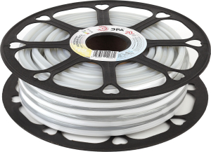 Светодиодная лента ЭРА N2835-120-IP67-220V-20m-2700 120 шт IP67 220В белый 20 м