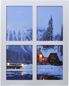 Световое панно Картина новогодняя 6 LED 48 см в ассортименте