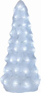 Световая фигура Ель 64 LED IP44 50 см белый