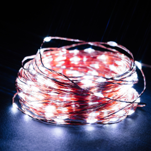 Гирлянда Нить 200 LED холодный белый 18,9 м