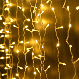 Гирлянда занавес SH LIGHTS 544 LED теплый белый 1,5х2,2 м