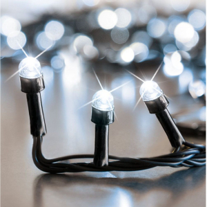 Гирлянда нить B&H 100 LED холодный белый 10 м