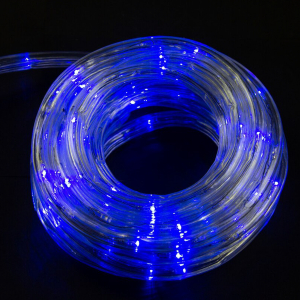 Дюралайт нить SH LIGHTS 144 LED синий 6 м