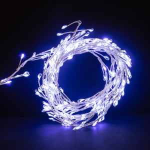 Гирлянда светодиодная 240 LED холодный белый, 7,4 м