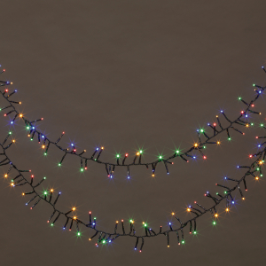 Гирлянда уличная 1000 LED многоцветная 15 м