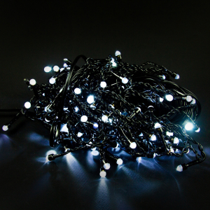 Гирлянда наружная занавес GLOS IE 120 LED холодный белый 10 м