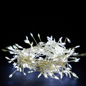 Гирлянда нить Glos IE Фейерверк 200 LED холодный белый 2 м