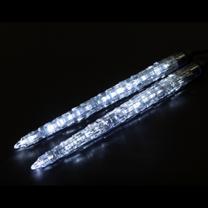 Гирлянда тающие сосульки SYSTEM PROF 108 LED холодный белый 1,8 м