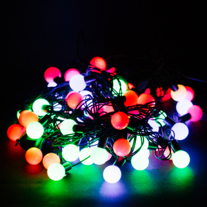 Гирлянда нить SYSTEM IN 80 LED многоцветная 9,5 м