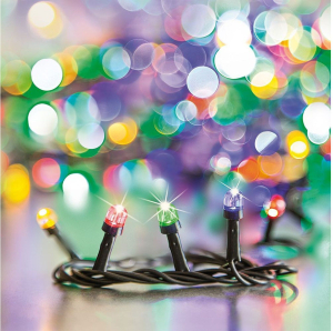 Гирлянда нить Glos 300 LED многоцветная 30 м