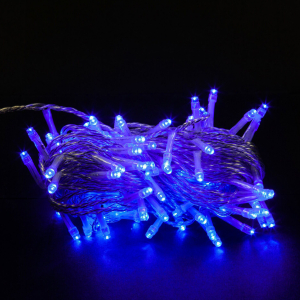 Гирлянда уличная SH Lights 120 LED синяя 14 м