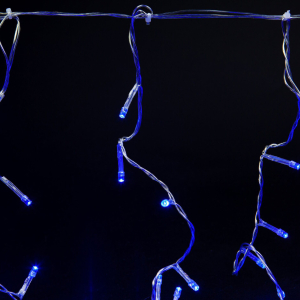 Гирлянда внутренняя занавес 544 LED прозрачный 2,2 м