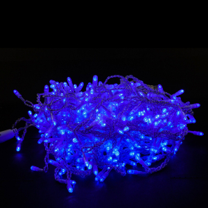 Гирлянда занавес SH LIGHTS 500 LED синий 2,5х1,5 м