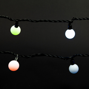 Гирлянда с насадками Шарики 70 LED разноцветная 10 м