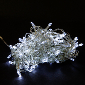 Гирлянда бахрома SH LIGHTS 80 LED белый 2х0,5 м