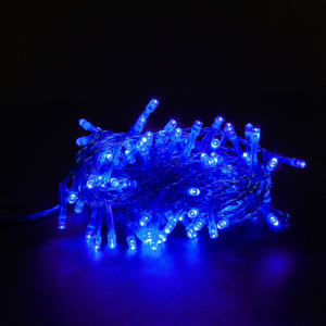 Гирлянда нить SH LIGHTS 100 LED синий 5 м