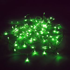 Гирлянда нить SH LIGHTS 100 LED зеленый 5 м