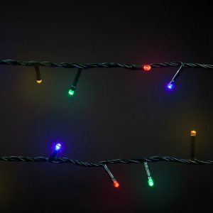 Гирлянда нить SH LIGHTS 300 LED мультиколор 15м