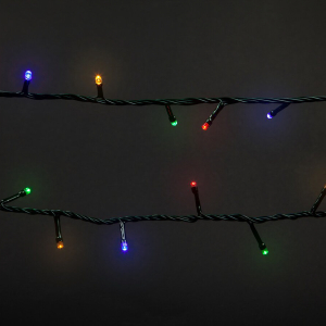 Гирлянда нить SH LIGHTS 400 LED мультиколор 20 м