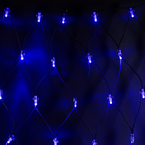 Гирлянда уличная SYSTEM PROF Сетка 144 LED 1,2х1,5 м синий