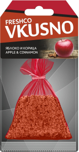 Ароматизатор подвесной FRESHCO яблоко-корица 30 г