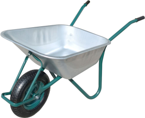 Тачка садово-строительная 1 колесо 75 л 180 кг