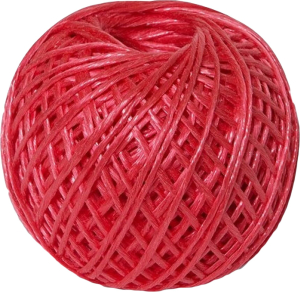 Нить полипропиленовая 2 мм 60 м красная
