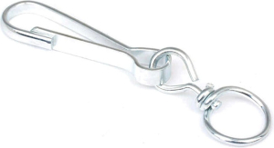 Карабин с вертлюгом Стройбат 40 мм 0,02 кг 2 шт