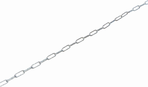 Цепь LUX-TOOLS сталь 4 мм 100 м