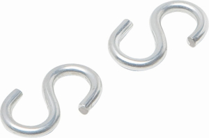 S-образный крюк LUX-TOOLS Classic сталь 4х35 мм 2 шт