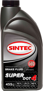 Тормозная жидкость Sintec DOT-4 455 г