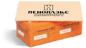 Экструзионный пенополистирол XPS ПЕНОПЛЭКС КОМФОРТ 1185х585х20 мм