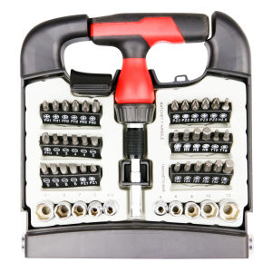Набор торцевых головок и бит 48 шт
