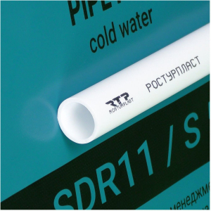 Труба PPR  32х2,9, PN10 2000мм белый, RTP