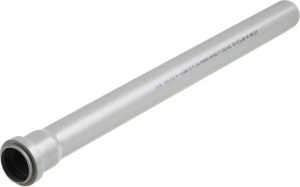 Труба ВК ПП 50х1,8х1000, серый, RTP