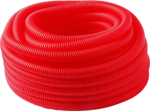 Труба защитная гофрированная PRO AQUA FLEXI GUARD для труб 25 мм красная