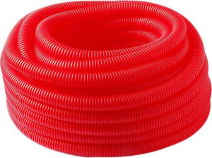 Труба защитная гофрированная PRO AQUA FLEXI GUARD для труб 32 мм красная