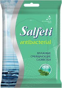 Салфетки универсальные Salfeti antibacterial 20 шт