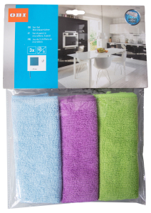 Салфетки универсальные OBI  35х35 см 3 шт