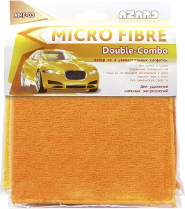 Салфетки универсальные АЗАРД 2COMBO 30х30 см 4 шт