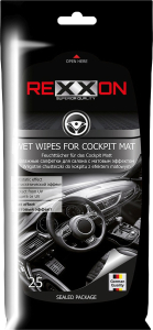 Салфетки для мойки и полировки авто REXXON ЭФФЕКТ МАТ 25 шт