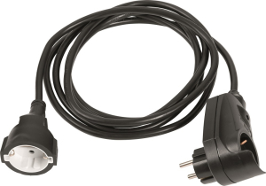 Удлинитель 2 гнезда 3500 Вт с заземлением 3 м